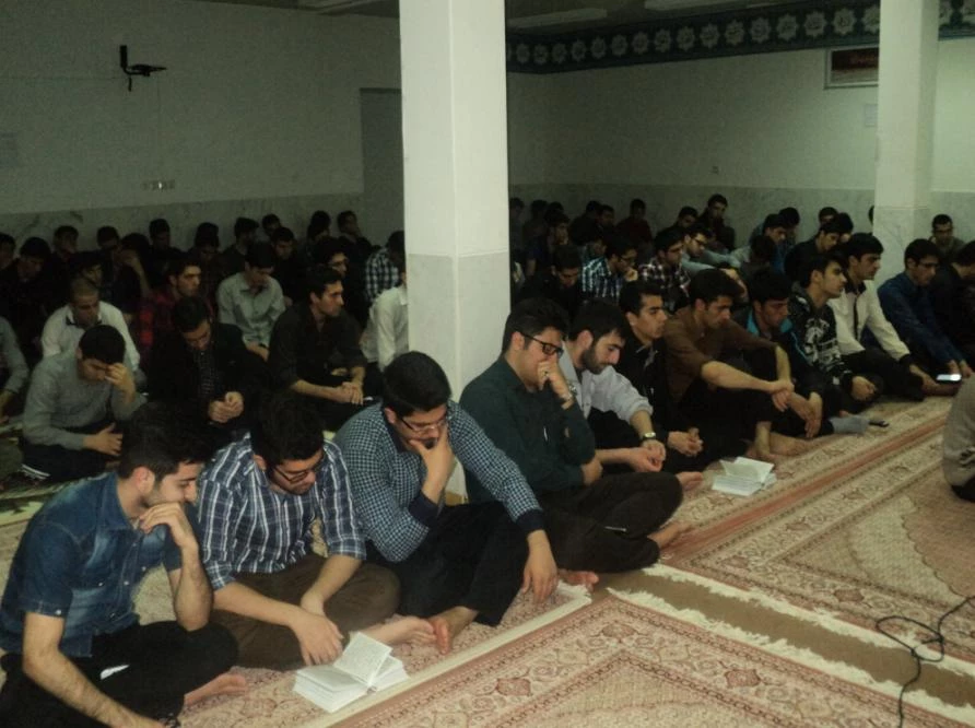 استقبال از ایام فاطمیه در دانشگاه فرهنگیان سلماس