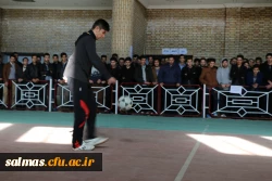 برگزاری مسابقات ورزشی به مناسبت روز دانشجو در مرکز آموزش عالی امام خمینی (ره)