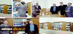 بازدید آقای مخانی سرپرست  محترم مرکز آموزش عالی امام خمینی(ره) سلماس از کتابخانه مرکز