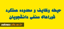 حیطه عملکرد شورای صنفی