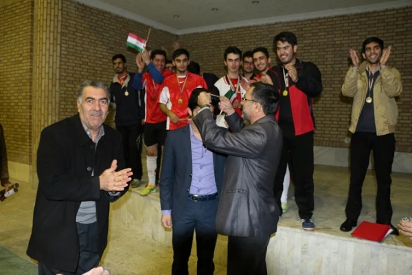 تجلیل از قهرمانان مسابقات ورزشی