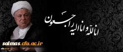 در گذشت آیت الله هاشمی رفسنجانی را به رهبر معظم انقلاب و ملت عزیز ایران تسلیت عرض می کنیم