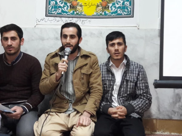 برگزاری جشن وحدت و مولودی خوانی