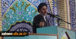 شرکت مدیریت امور پردیس های استانی به همراه اساتید ، کارکنان و دانشجویان پردیس های رجایی و علامه طباطبایی در نماز جمعه و راهپیمایی ضد استکباری