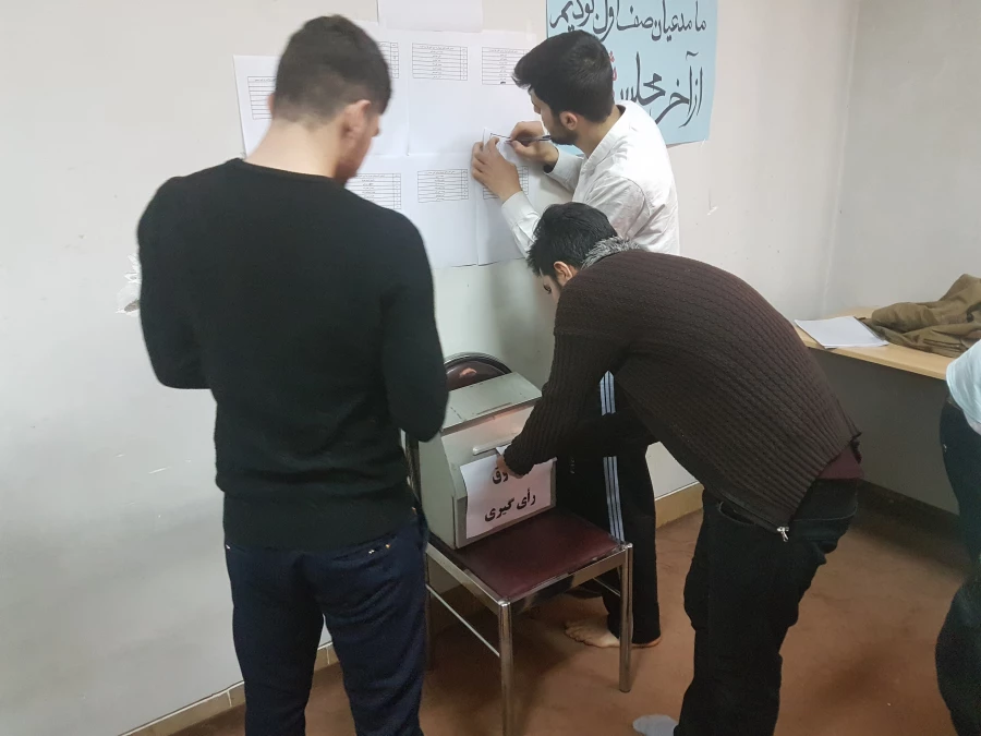 انتخابات کانون های فرهنگی هنری مرکز آموزش عالی امام خمینی (ره) سلماس برگزار شد.