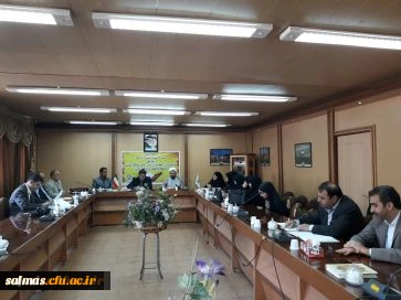 دومین جلسه شورای فرهنگی واجتماعی دانشگاه فرهنگیان استان آذربایجان غربی برگزارشد