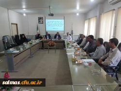 دکترعرب مدیرکل مراکز مشاوره وامورسلامت در جمع مشاوران پردیس ها ومراکز دانشگاه فرهنگیان آذربایجان غربی :