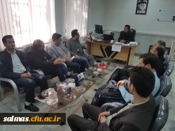 جلسه ی شورای اداری مرکز امام خمینی(ره) سلماس تشکیل شد.