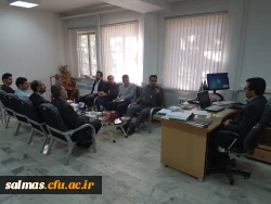 جلسه ی شورای اداری مرکز امام خمینی(ره) سلماس تشکیل شد.