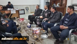 جلسه ی شورای اداری مرکز امام خمینی(ره) سلماس تشکیل شد.