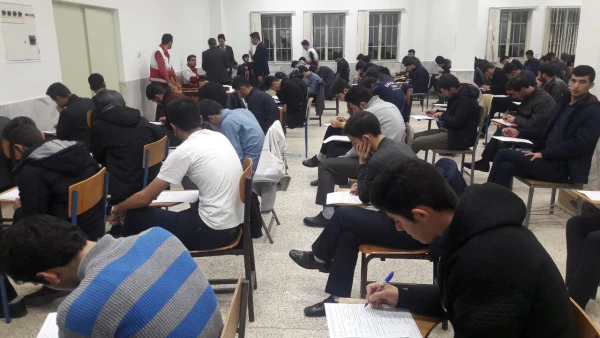 برگزاری آزمون دوره ۲۲ ساعته ی هلال احمر