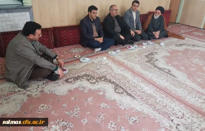 دیدار معاونت پردیس و رئیس واحد تابعه دانشگاه فرهنگیان سلماس با نماینده محترم ولی فقیه و امام جمعه این شهرستان