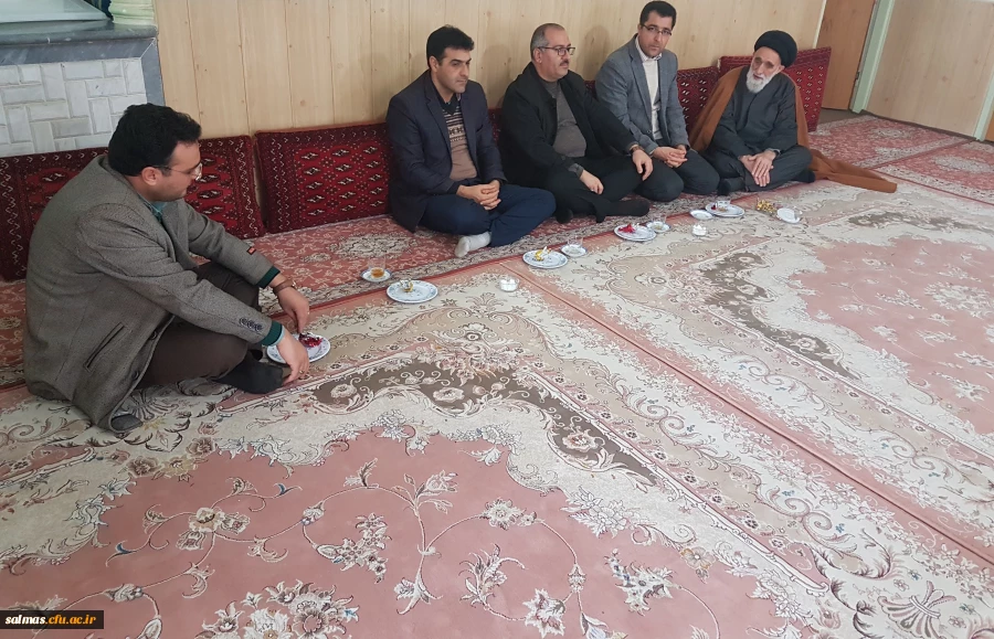 دیدار معاونت پردیس و رئیس واحد تابعه دانشگاه با نماینده محترم ولی فقیه و امام جمعه شهرستان سلماس