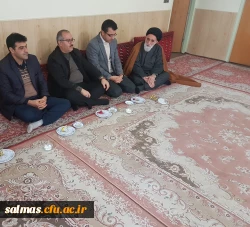 دیدار معاونت پردیس و رئیس واحد تابعه دانشگاه با نماینده محترم ولی فقیه و امام جمعه شهرستان سلماس