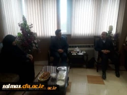 مدیریت امور پردیس های استان آذربایجان غربی و سرپرست پردیس خواهران با معاون سیاسی و امنیتی استانداری استان دیدار و گفتگو کردند.