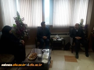 مدیریت امور پردیس های استان آذربایجان غربی و سرپرست پردیس خواهران با معاون سیاسی و امنیتی استانداری استان دیدار و گفتگو کردند