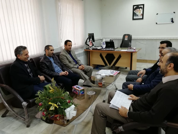 جلسه ی مدیران گروه های آموزشی