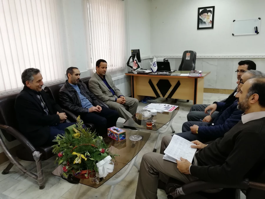 جلسه ی مدیران گروه های آموزشی