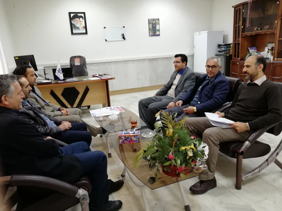 جلسه ی مدیران گروه های آموزشی