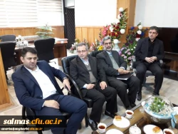 دیدار مدیران عالی دانشگاه فرهنگیان و اداره کل نوسازی، توسعه و تجهیز مدارس استان آذربایجان غربی