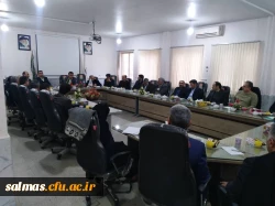 جلسه ی شورای آموزشی مرکز امام خمینی(ره) سلماس به ریاست دکتر طالبی تشکیل شد.