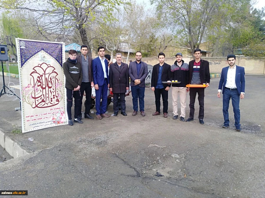 برپایی ایستگاه صلواتی