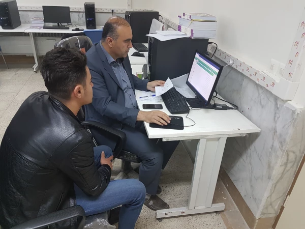 انجام معاینات سلامت دانشجویان مرکز امام خمینی(ره) سلماس