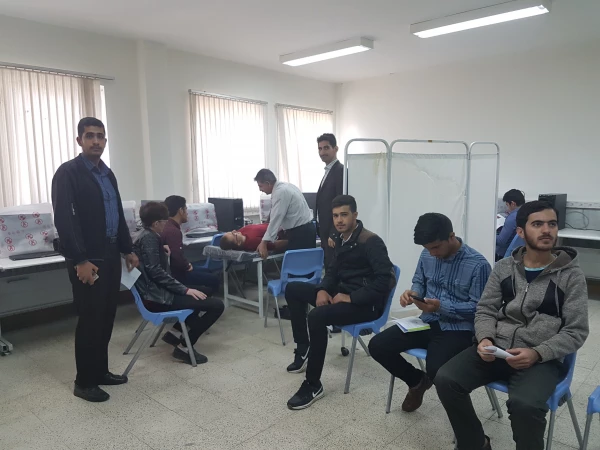 انجام معاینات سلامت دانشجویان مرکز امام خمینی(ره) سلماس