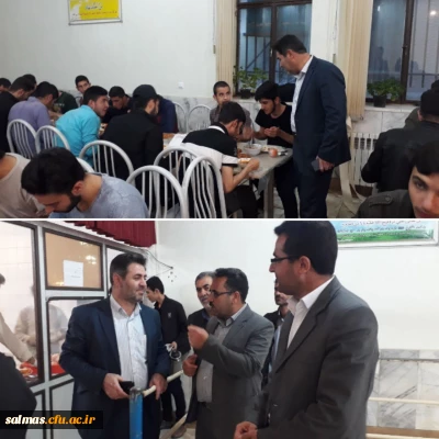 حضور سرزده آقای دکتر علی محمودلو مدیر امور پردیس های استان در واحد امام خمینی (ره) سلماس