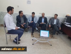 جلسه ی کمیته ی ایمنی مرکز آموزش عالی امام خمینی(ره) سلماس به ریاست دکتر طالبی تشکیل شد.