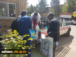 جمع آوری کمک های نقدی و غیر نقدی اساتید، کارکنان و دانشجویان دانشگاه فرهنگیان سلماس جهت ارسال به مناطق سیل زده