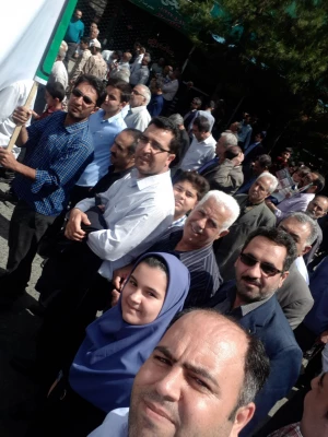 حضور پرشور مسئولین، اساتید،کارکنان مرکز امام خمینی(ره) سلماس در راهپیمایی روز جهانی قدس