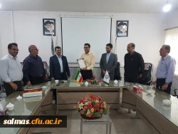 مراسم تقدیر از زحمات مسئول بسیج دانشجویی دانشگاههای سلماس در سالن کنفرانس مرکز برگزار شد.