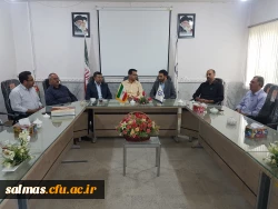 مراسم تقدیر از زحمات مسئول بسیج دانشجویی دانشگاههای سلماس در سالن کنفرانس مرکز برگزار شد.