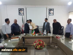 مراسم تقدیر از زحمات مسئول بسیج دانشجویی دانشگاههای سلماس در سالن کنفرانس مرکز برگزار شد.