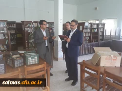 حضور معاونت محترم آموزشی و تحصیلات تکمیلی دانشگاه فرهنگیان در مرکز آموزش عالی امام خمینی (ره) سلماس