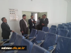 حضور معاونت محترم آموزشی و تحصیلات تکمیلی دانشگاه فرهنگیان در مرکز آموزش عالی امام خمینی (ره) سلماس