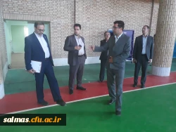 حضور معاونت محترم آموزشی و تحصیلات تکمیلی دانشگاه فرهنگیان در مرکز آموزش عالی امام خمینی (ره) سلماس