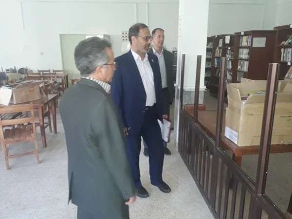 حضور معاونت محترم آموزشی و تحصیلات تکمیلی دانشگاه فرهنگیان در مرکز آموزش عالی امام خمینی (ره) سلماس