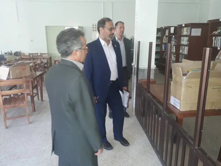 حضور معاونت محترم آموزشی و تحصیلات تکمیلی دانشگاه فرهنگیان در مرکز آموزش عالی امام خمینی (ره) سلماس