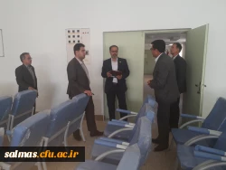 حضور معاونت محترم آموزشی و تحصیلات تکمیلی دانشگاه فرهنگیان در مرکز آموزش عالی امام خمینی (ره) سلماس