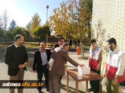 جمع آوری کمک های نقدی و غیرنقدی اساتیدء کارکنان و دانشجویان جهت ارسال به مناطق زلزله زده آذربایجان شرقی