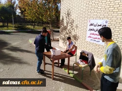 جمع آوری کمک های نقدی و غیرنقدی اساتیدء کارکنان و دانشجویان جهت ارسال به مناطق زلزله زده آذربایجان شرقی