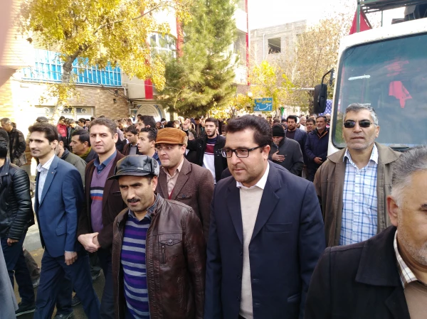 حضور اساتید و کارکنان دانشگاه فرهنگیان سلماس در راهپیمایی امنیت و اقتدار 