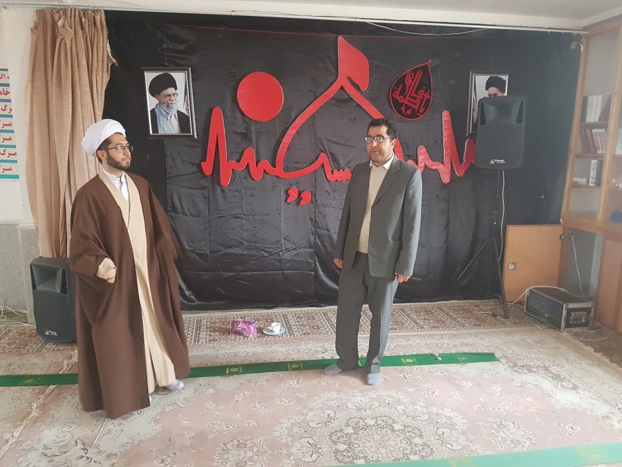 بازدید از بخش های مختلف حوزه علمیه ی امام علی(ع)