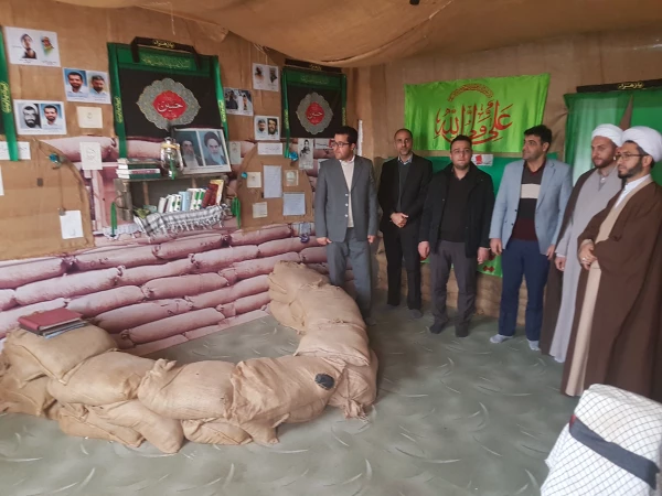 بازدید از بخش های مختلف حوزه علمیه ی امام علی(ع)