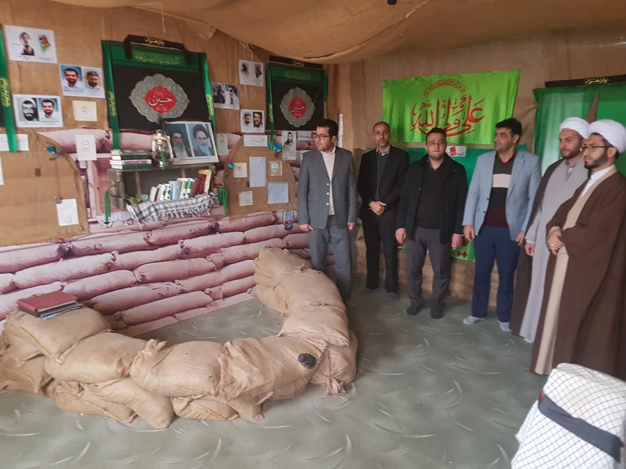 بازدید از بخش های مختلف حوزه علمیه ی امام علی(ع)