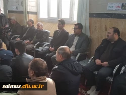 حضور کارکنان مرکز امام خمینی(ره) سلماس در مراسم گرامیداشت شهادت سردار  سپهبد حاج قاسم سلیمانی 