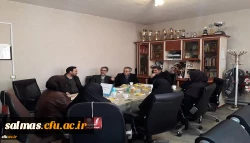 جلسه پیشگیری از بیماری کرونا در دانشگاه فرهنگیان استان آذربایجان غربی تشکیل شد