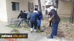 به مناسبت روز درختکاری 120 اصله نهال در محوطه ی دانشگاه فرهنگیان واحد امام خمینی(ره) سلماس غرس شد.